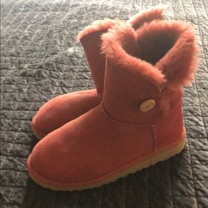 Red Ugg boots
